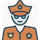 Cop Policeman Peeler Icon
