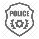 Cop Badge  Icon
