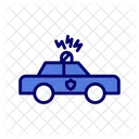Cop Car Patrol Icon