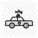 Cop Car Car Cop Icon