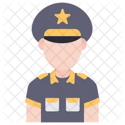 Cop Officer  Icon