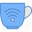 Taza Wifi Cafe Icono