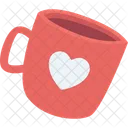 Taza De Amor Taza Cafe Icono