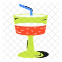 Copa De Coctel Copa De Coctel Sin Alcohol Bebida Refrescante Icono