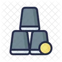 Copa de piel de bola  Icono