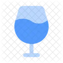 Copa De Vino Vino Blanco Vidrio Icono