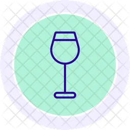 Copa de vino  Icono