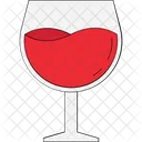 Vino Bebida Copa De Vino Icono