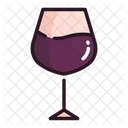 Copa De Vino Vino Bebida Icono