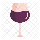 Copa De Vino Vino Bebida Icono