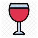 Vino Bebida Vidrio Icon