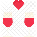 Copa de vino  Icono