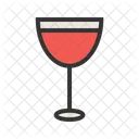 Vino Copa Vidrio Icon