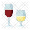 Copa De Vino Bebida Vino Icono