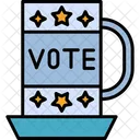 Copa de votacion  Icono