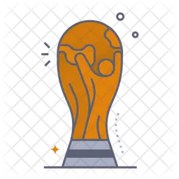 Troféu da copa do mundo  Ícone