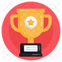 Logro Copa Trofeo Ganador Icono