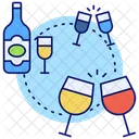 Copas De Vino Icon