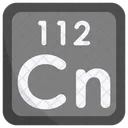 Copernicium Periodic Table Chemists Icon