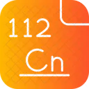Copernicium Periodic Table Atom Icon