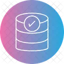 Backup Verificacao Banco De Dados Ícone
