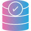 Backup Verificacao Banco De Dados Ícone