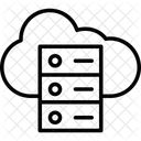 Copia De Seguridad Nube Computadora Icono