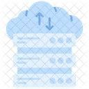 Servidor Nube Base De Datos Icono