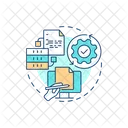 Fuente Trabajo Compromiso Icon