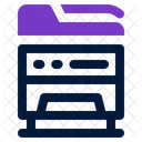 Copiadora Duplicadora Escaner Icono