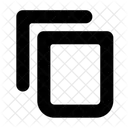 Copie X Icône