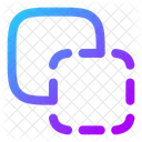 Copie Copyspace Dupliquer Icône
