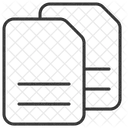 Copier Dupliquer Cloner Icône
