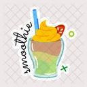 Copo de smoothie  Ícone