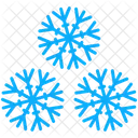 Copos De Nieve Nieve Invierno Icono
