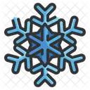 Copos De Nieve Nieve Invierno Icono