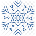 Copos de nieve  Icono