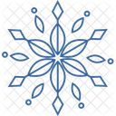 Copos de nieve  Icono