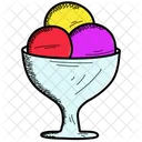 Ciotola Gelato Panna Icon
