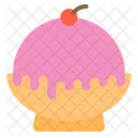 Coppa Di Gelato Panna Ciliegia Icon
