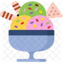 Gelato Confezione Gocce Di Cioccolato Icon