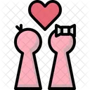 Cuore Amore San Valentino Icon