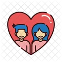 Amore Amico Romantico Icon