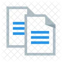 Clone Copy Document Icon