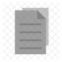 Copy Paper Document Icon