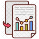 Copy Data Data Papers Audit Icon