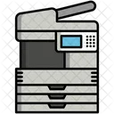 Copy Machine Printing Machine Photocopier Icon