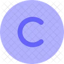 Copy Symbol Copy Text C Icon
