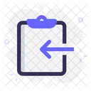 Task Paste Clipboard Icon