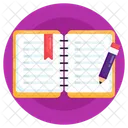 Diary Copybook Notebook Icon